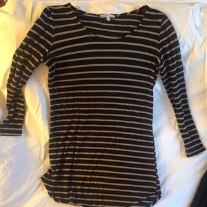 Lightweight Sweater Tan and Black